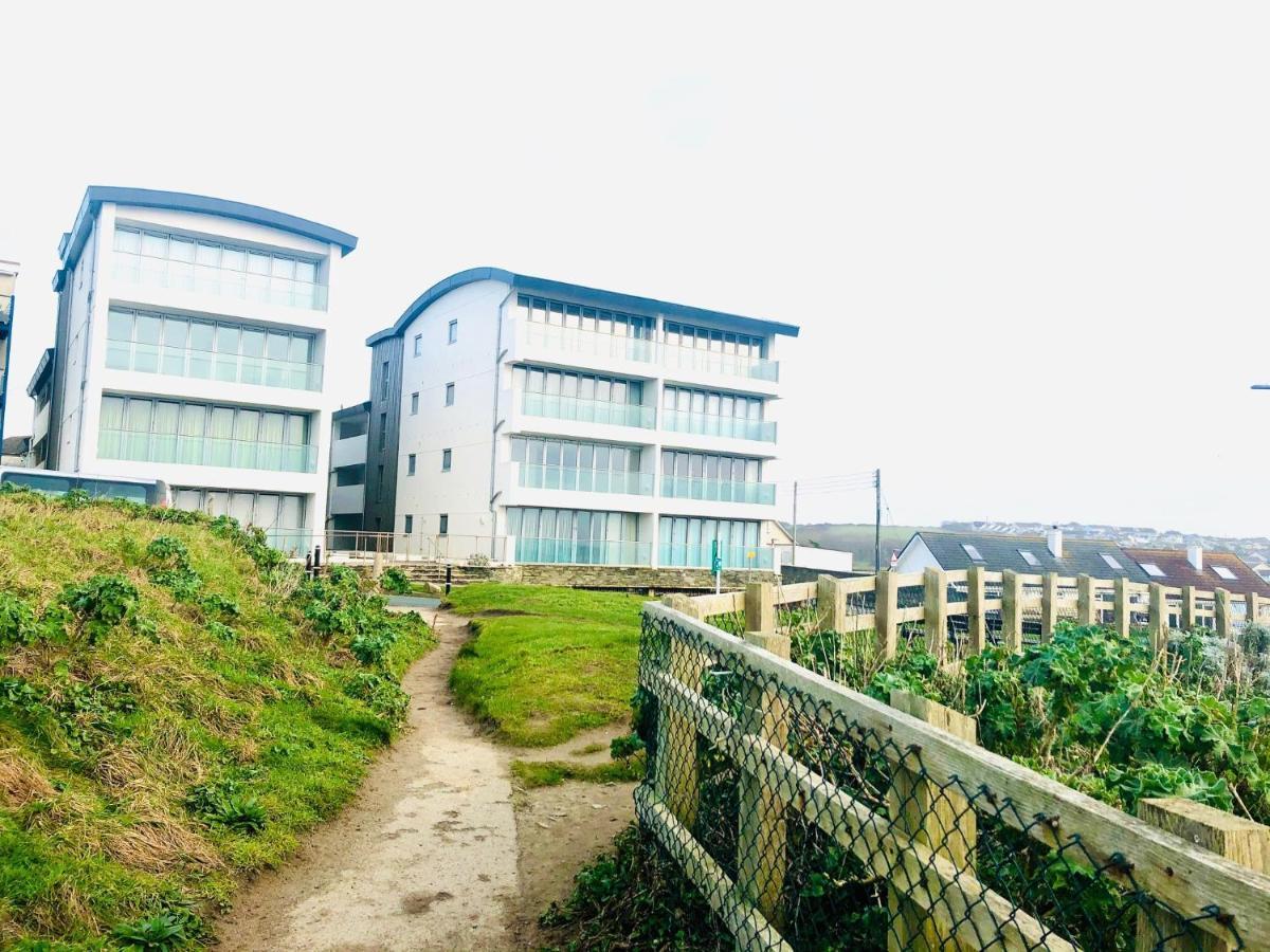 Seaview, Luxury Apartment, 2 Min Walk To Porth Beach Ньюки Экстерьер фото