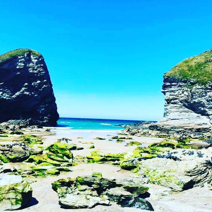 Seaview, Luxury Apartment, 2 Min Walk To Porth Beach Ньюки Экстерьер фото