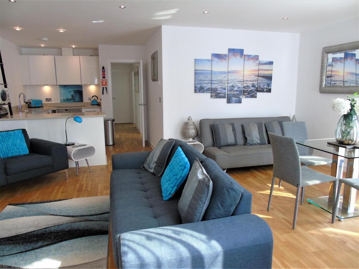 Seaview, Luxury Apartment, 2 Min Walk To Porth Beach Ньюки Экстерьер фото